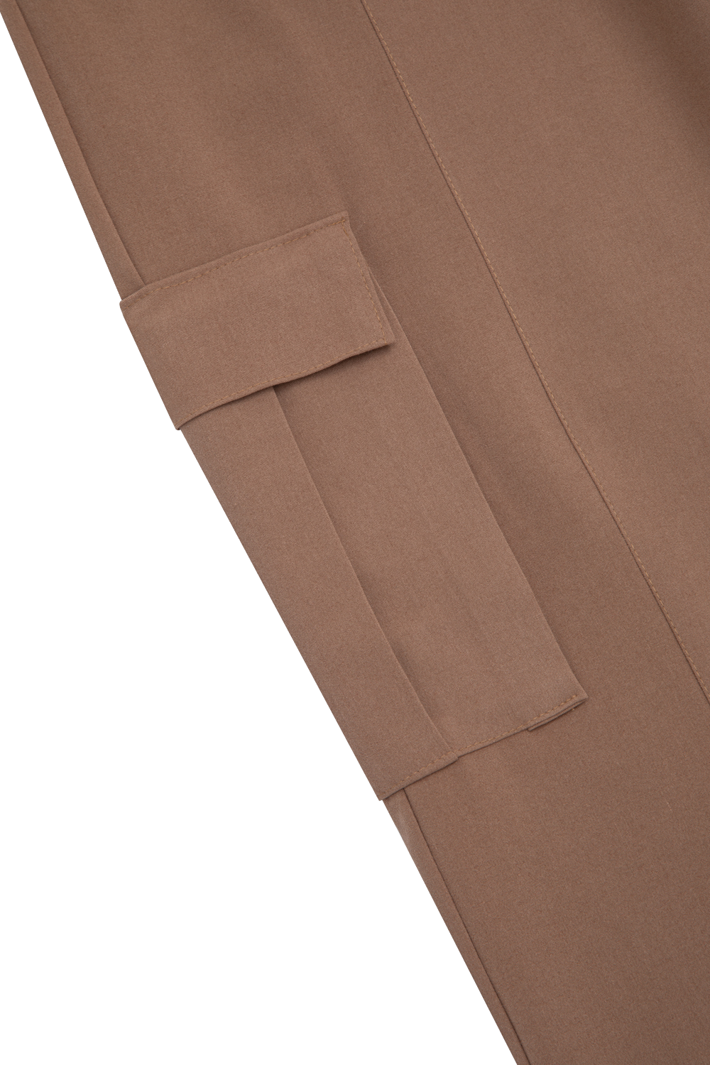 Calça cargo feminina mocha mousse