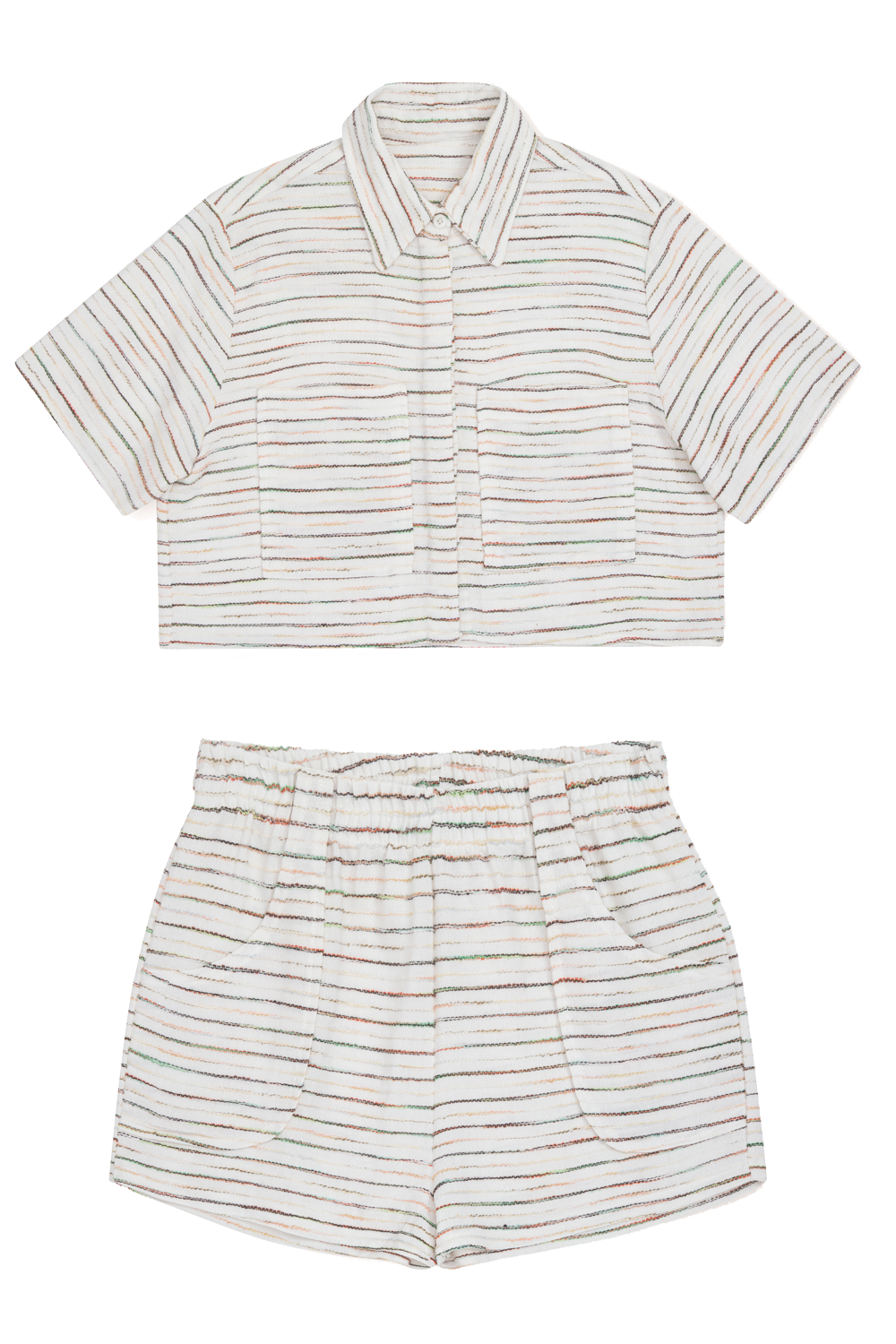 Conjunto Feminino Listrado
