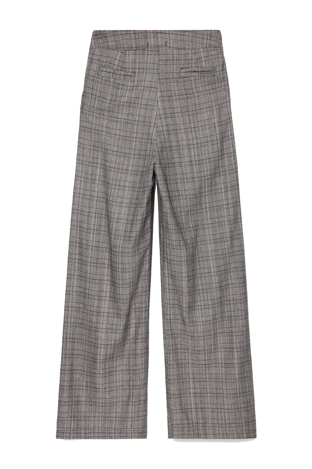 Calça Pantalona Feminina Quadriculada