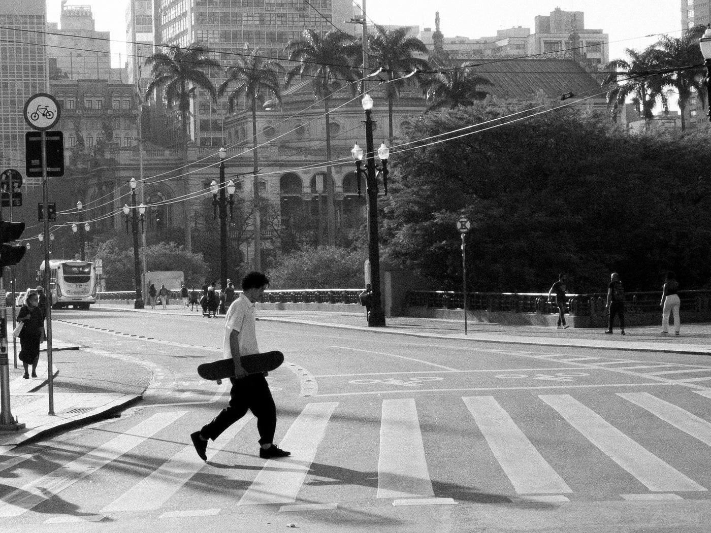 the city never stopped being a skatepark
