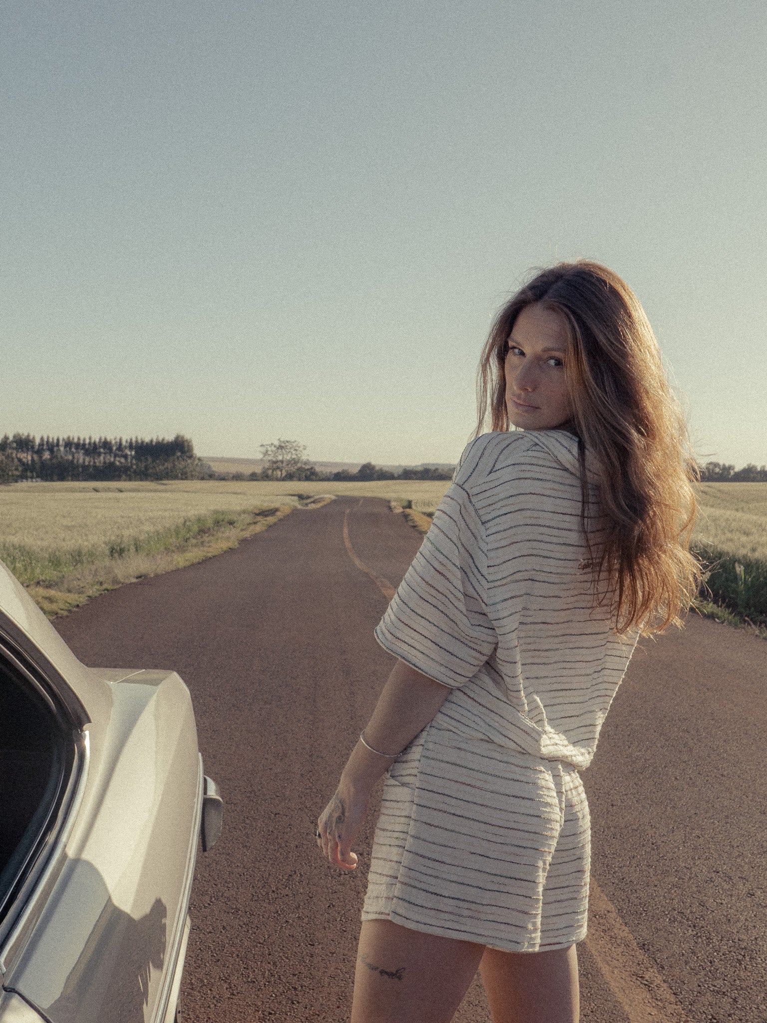 Conjunto Feminino Listrado