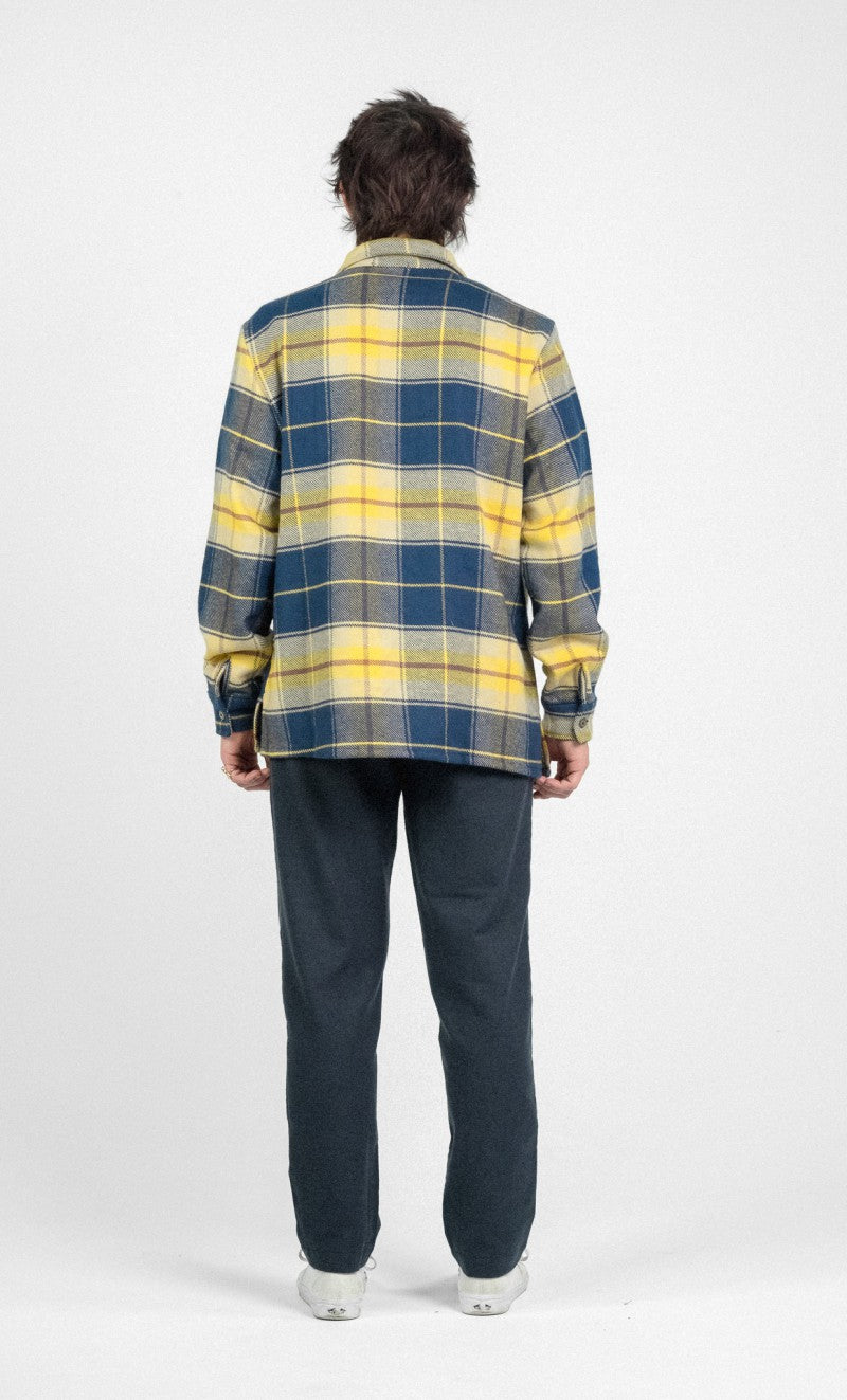 Camisa de Flanela Elegance Zipper Xadrez