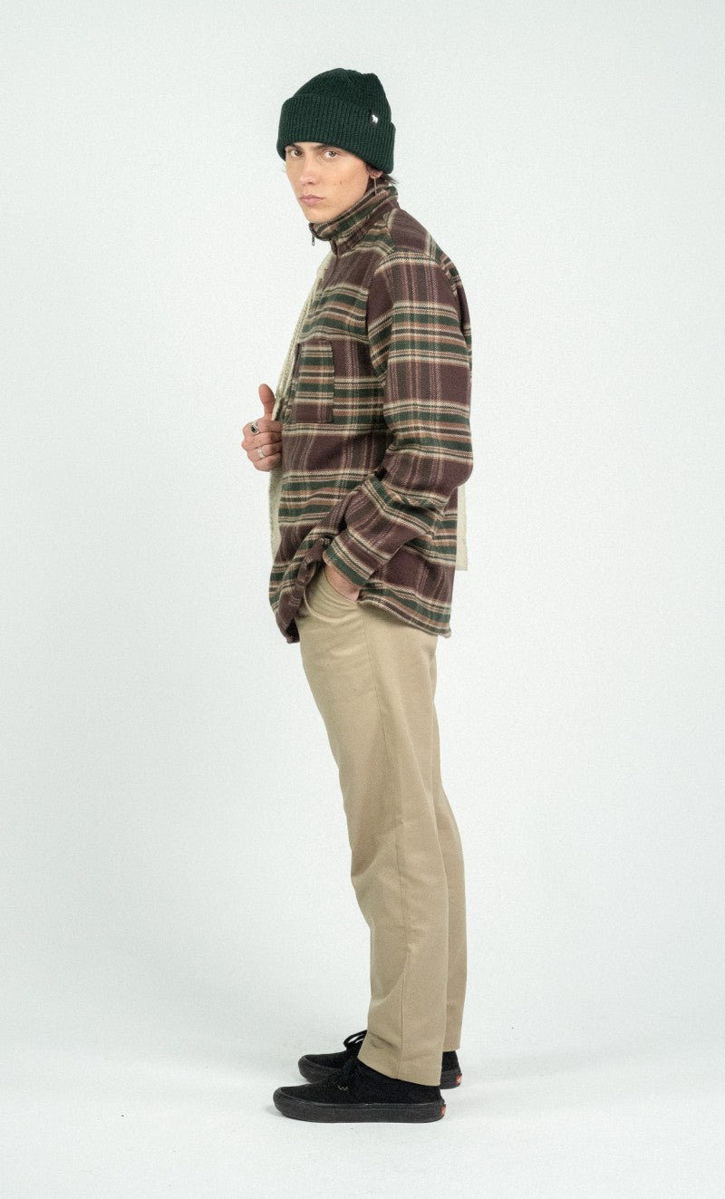 Camisa de Flanela Zipper