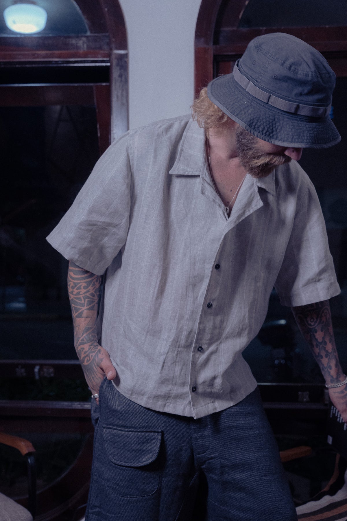Camisa Linho Look-B