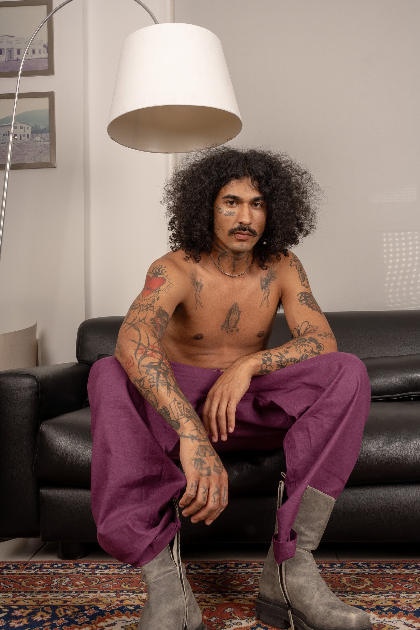 Calça De Linho Look-M