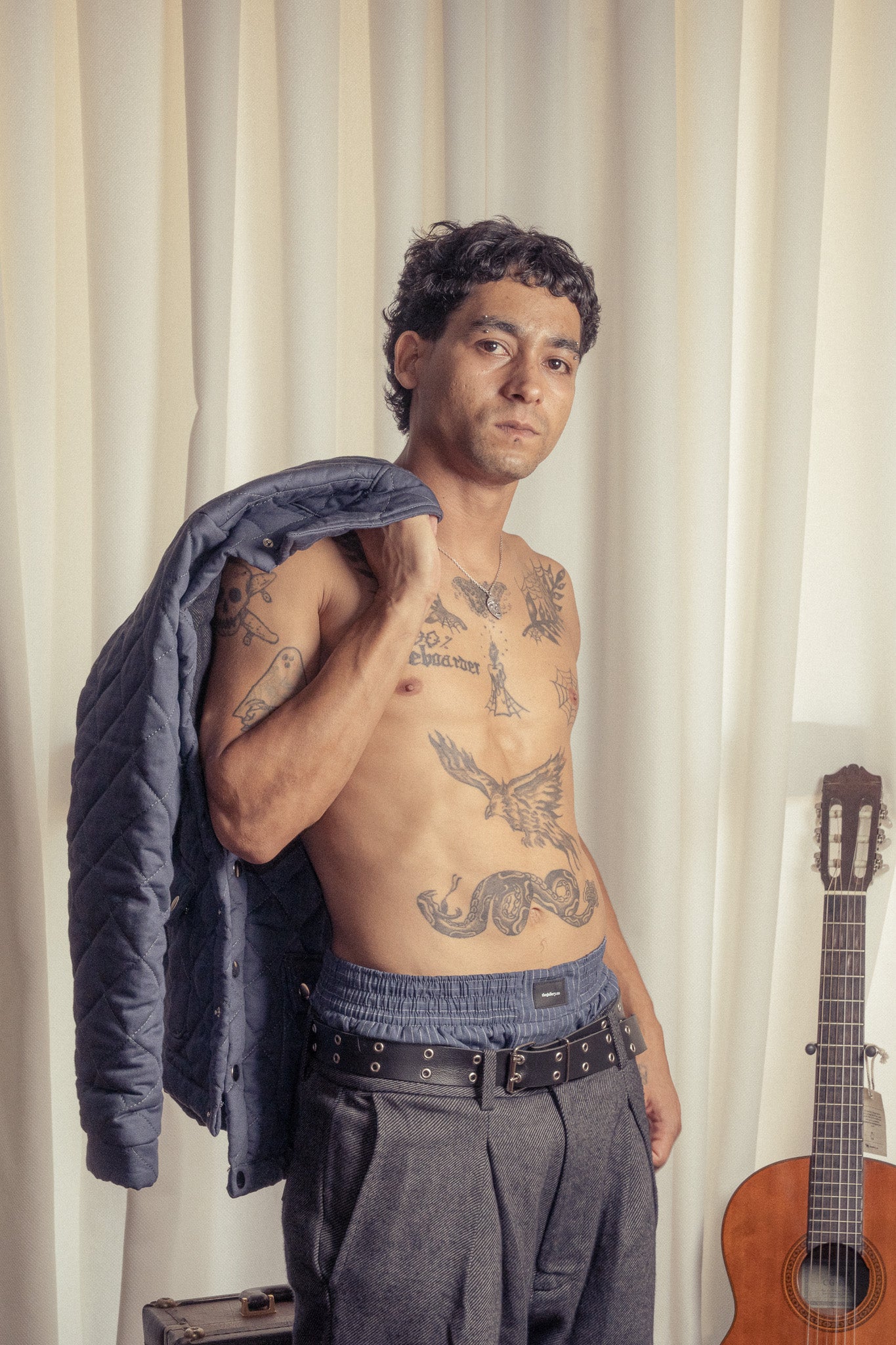 Calça Barrel look-E