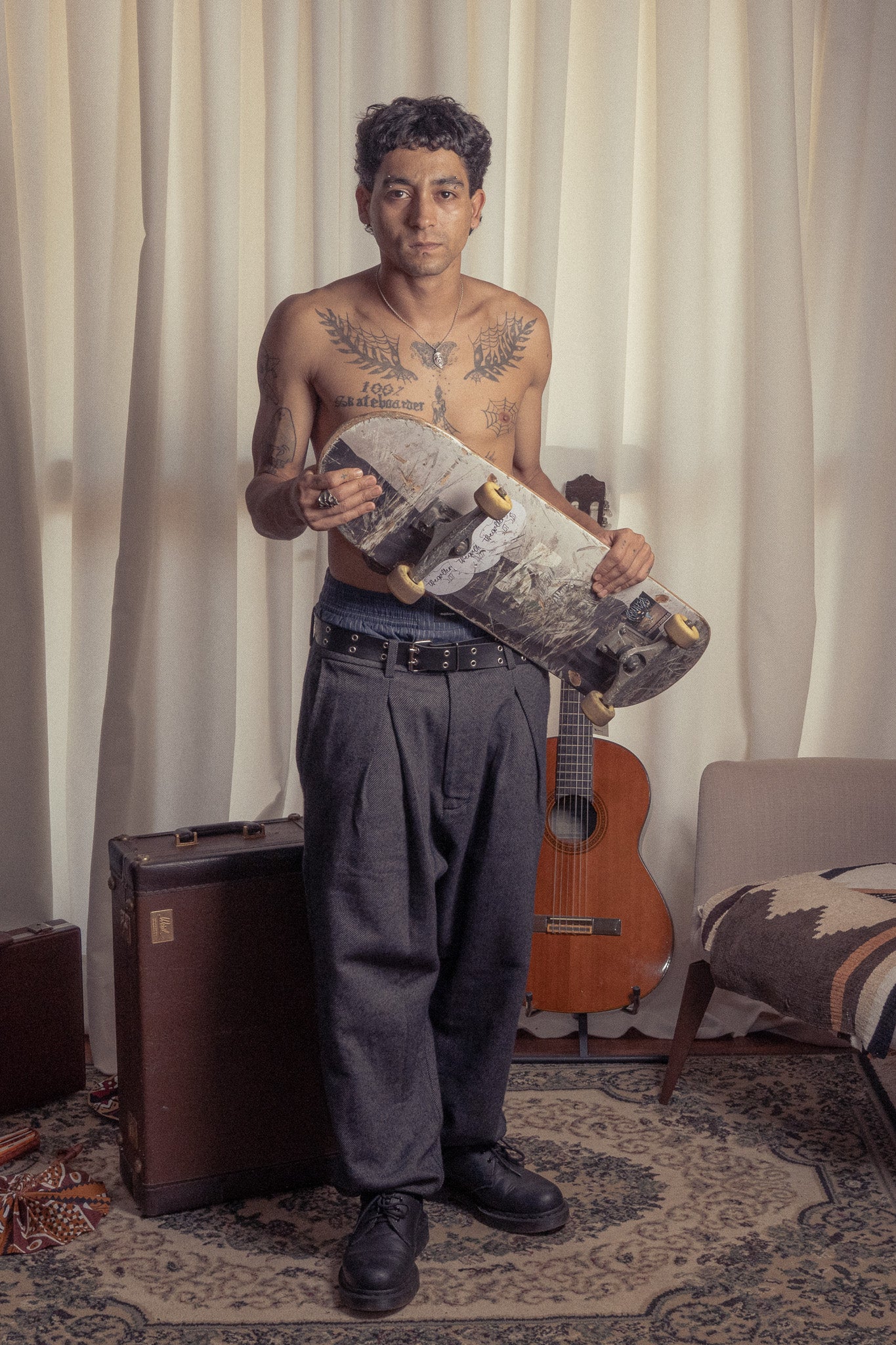 Calça Barrel look-E