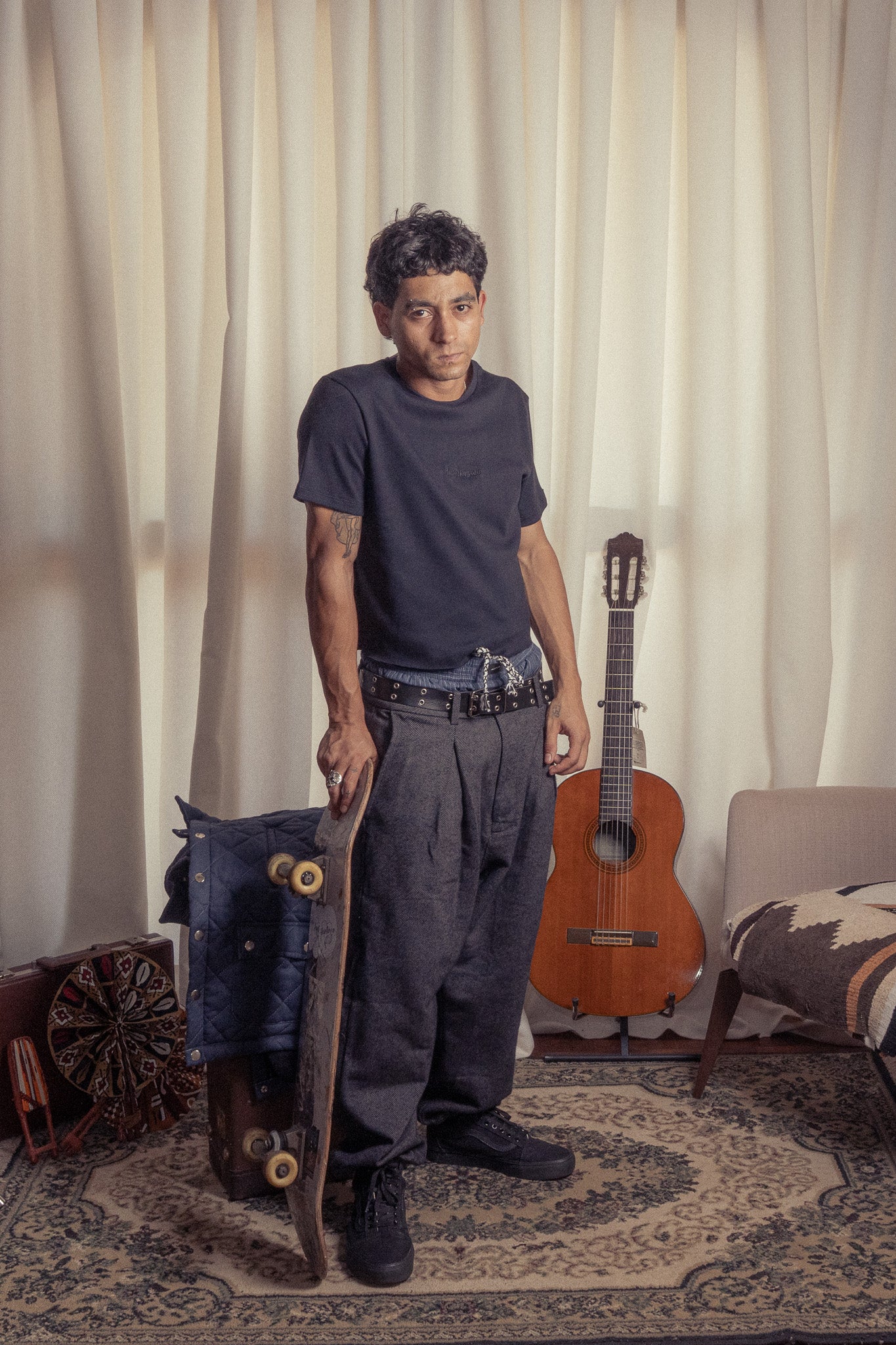 Calça Barrel look-E