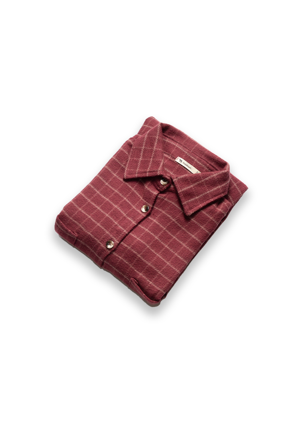 Camisa de Flanela bordo