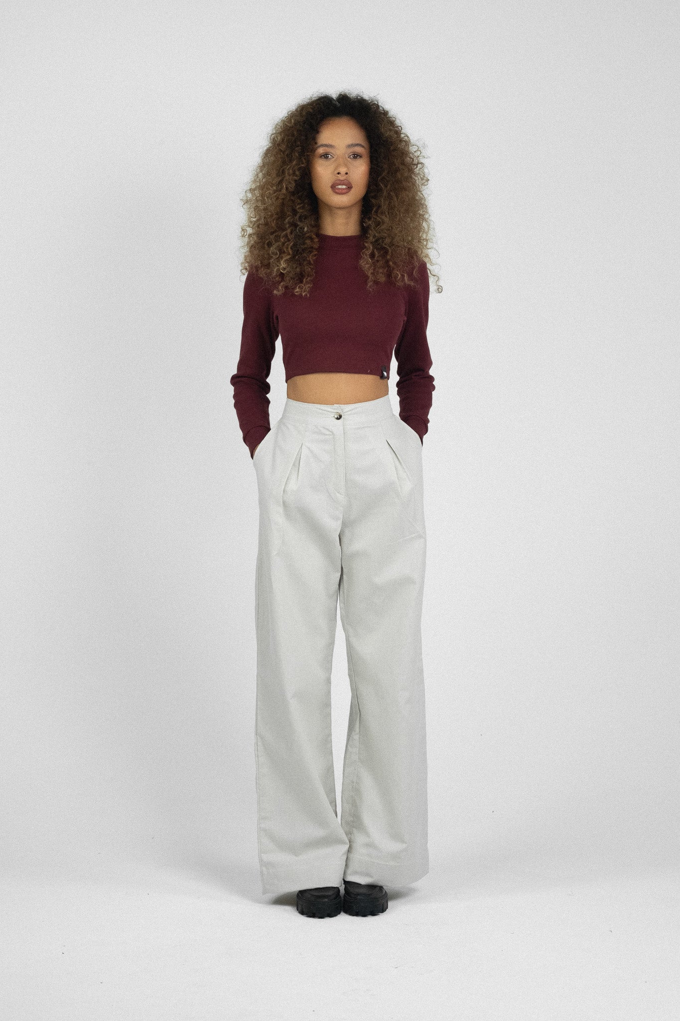 Calça sarja pantalona off
