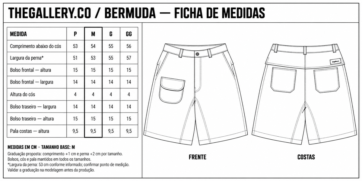 Bermuda Moletom