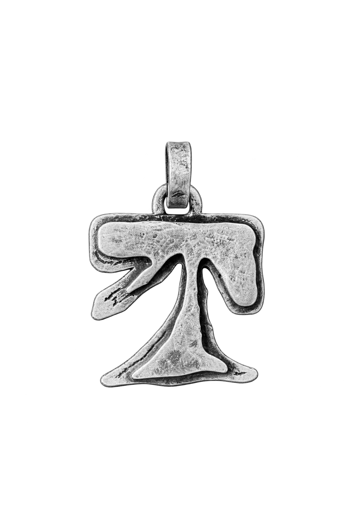 Pingente Prata 925  "T"