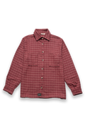 Camisa de Flanela bordo