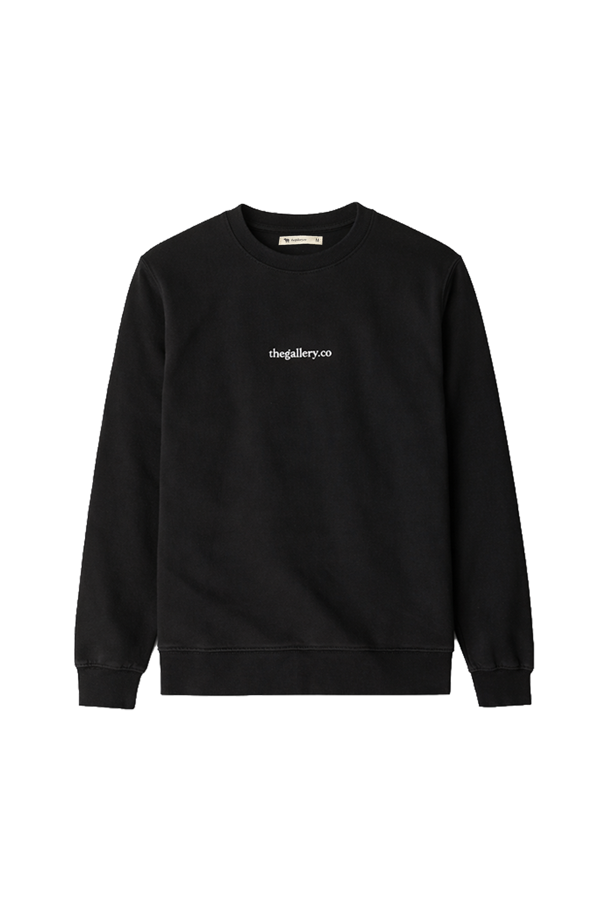 Moletom Básico Bordado Preto