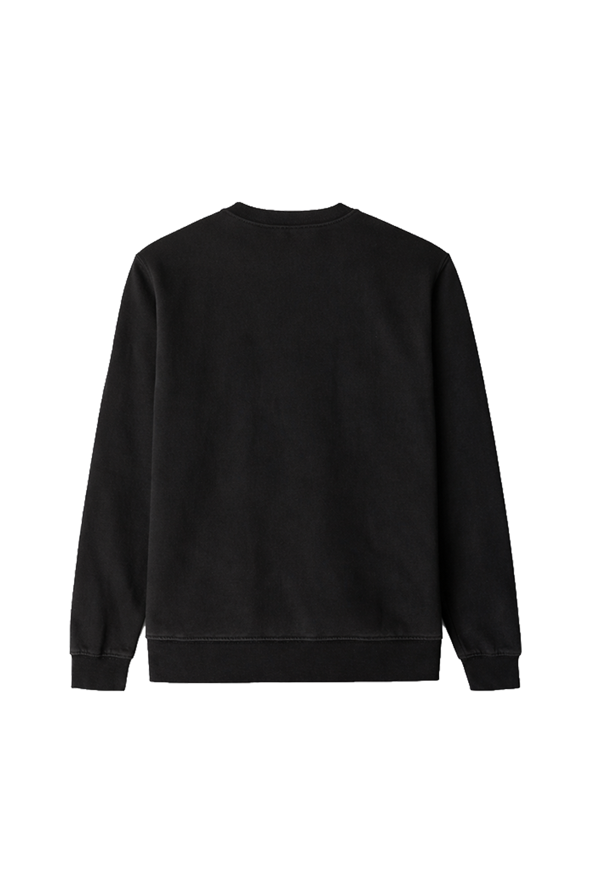 Moletom Básico Bordado Preto