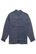 Camisa de Flanela Gola Padre