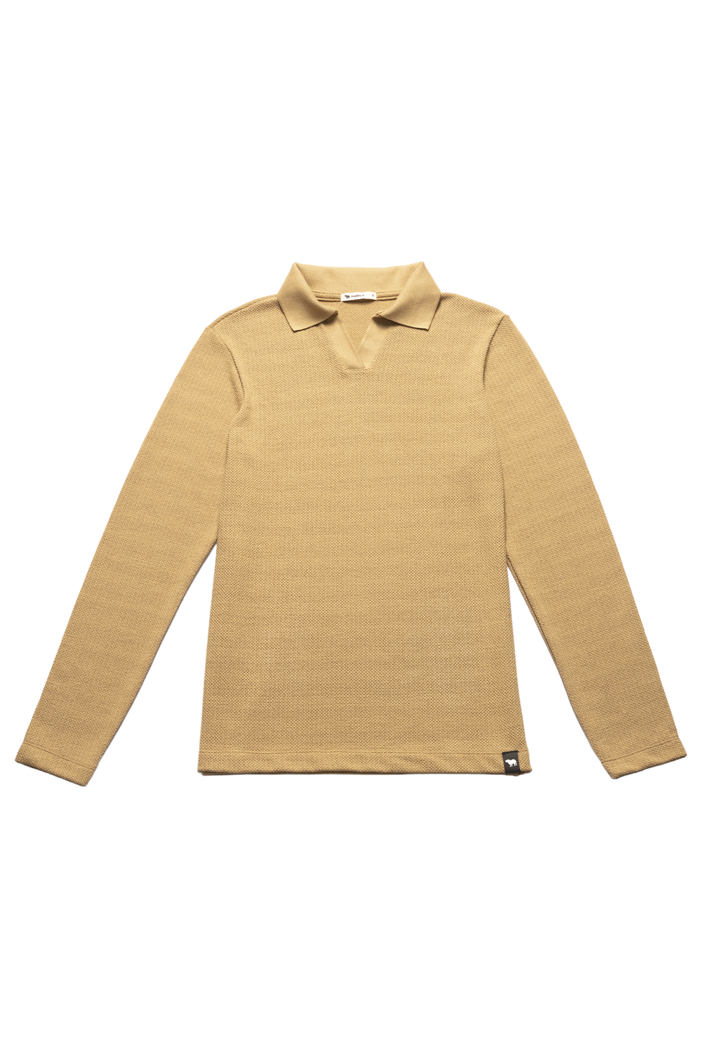 Polo tricô manga longa