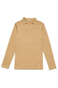 Polo tricô manga longa