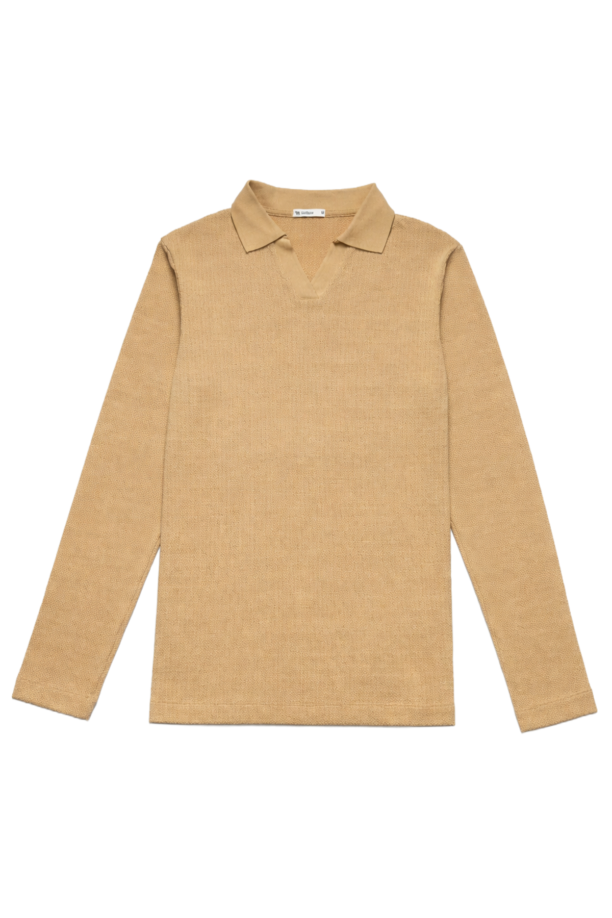 Polo tricô manga longa