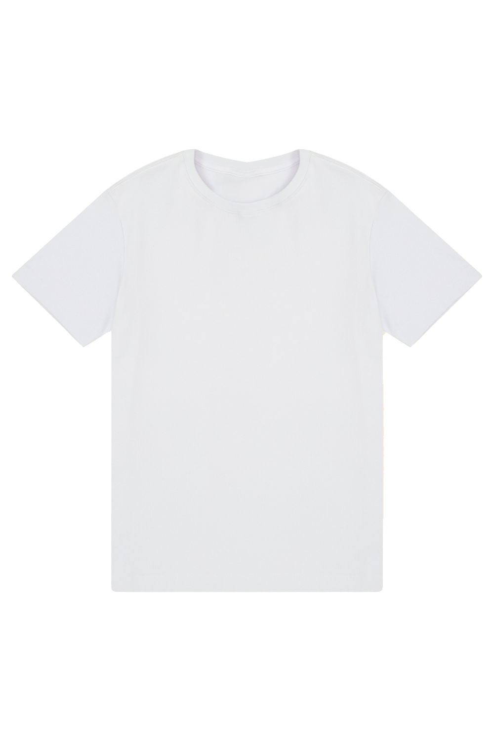 Camiseta básica slim canelada