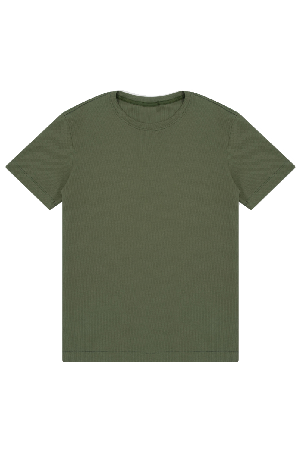 Camiseta básica slim canelada