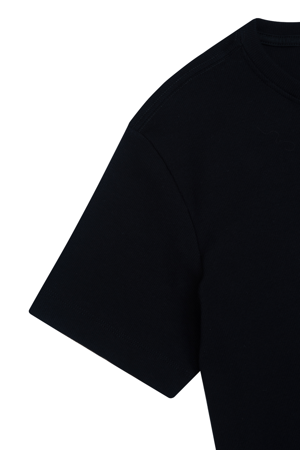 Camiseta básica slim canelada