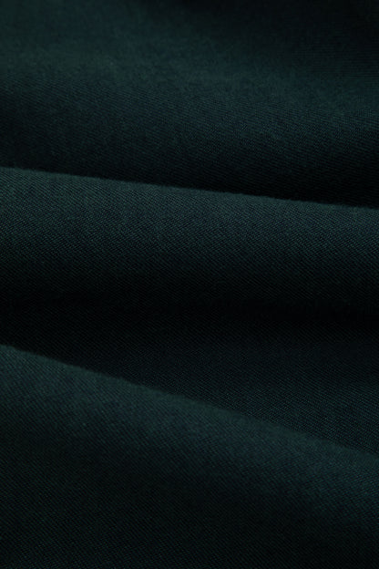 Calça de alfaiataria flanelada verde