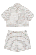 Conjunto Feminino Listrado