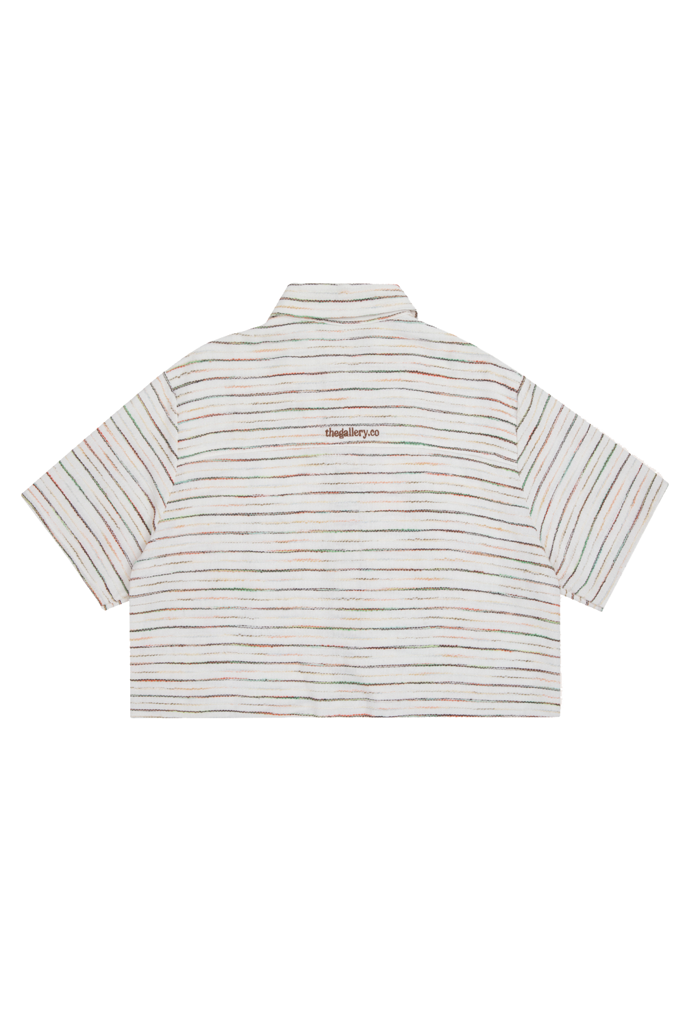 Camisa Cropped Listrada