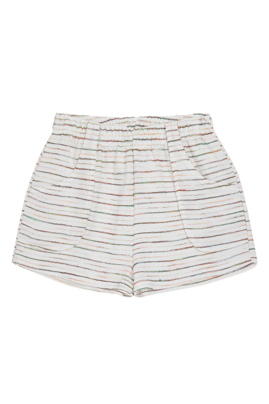 Shorts Listrado Handmade