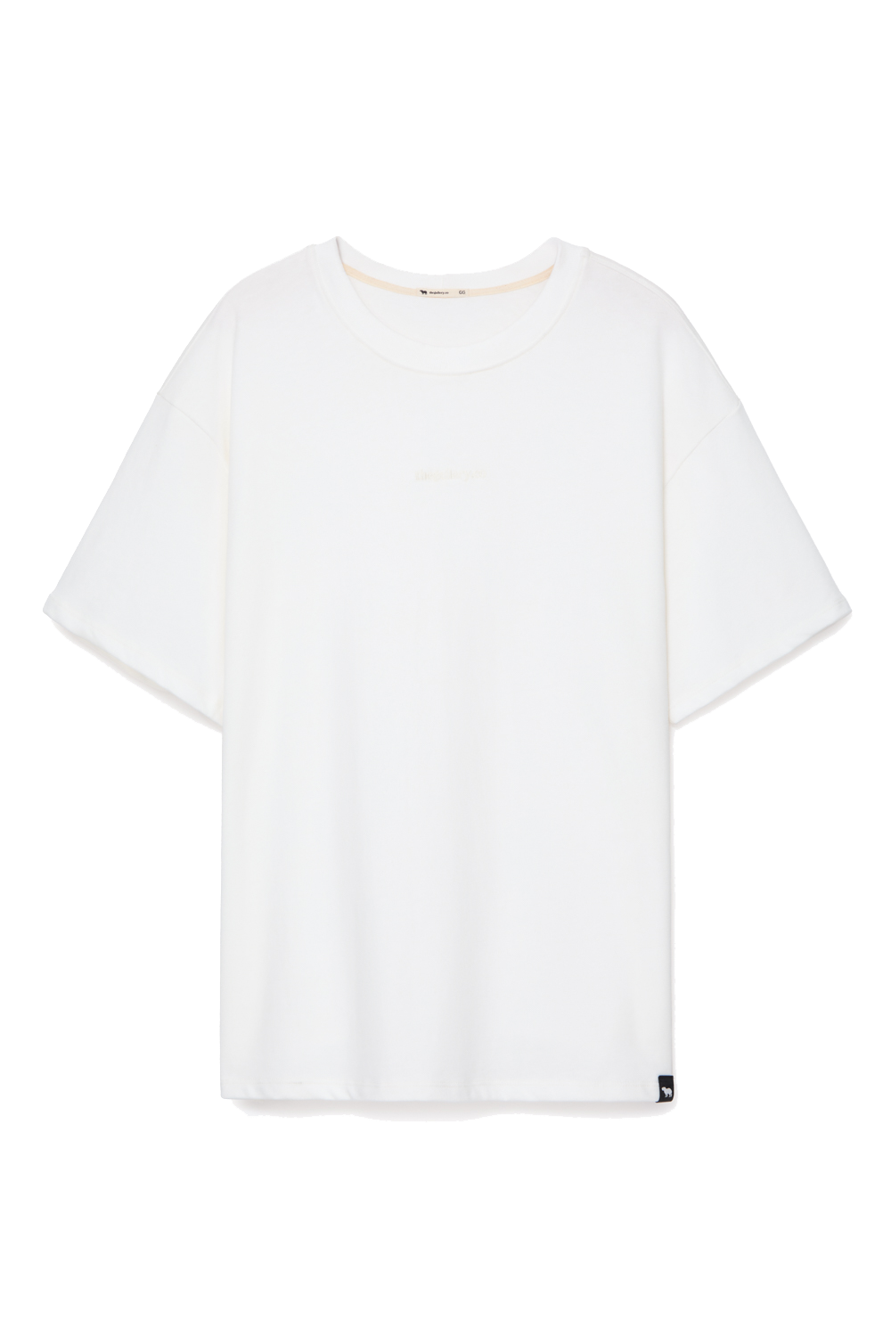 Camiseta básica oversized off