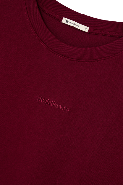 Camiseta básica oversized