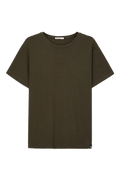Camiseta básica slim verde militar