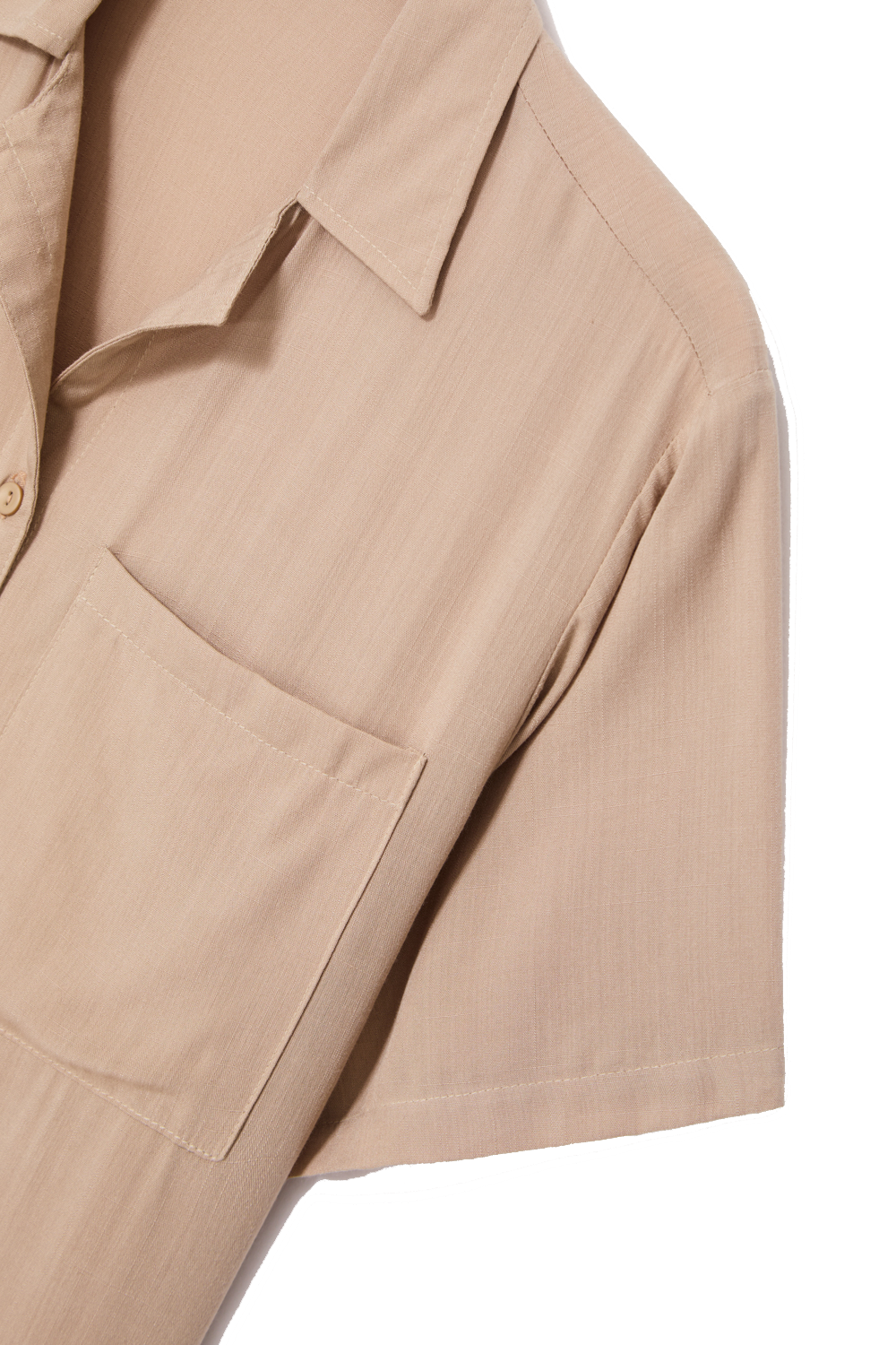 Camisa Gola Blazer Feminina