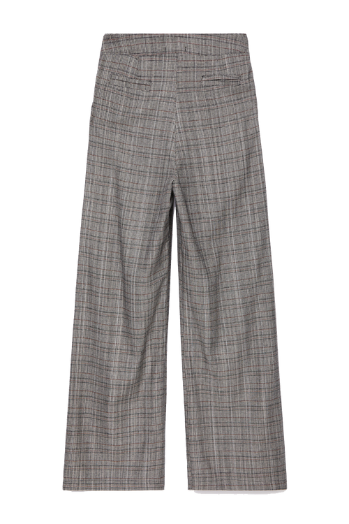 Calça pantalona flamê