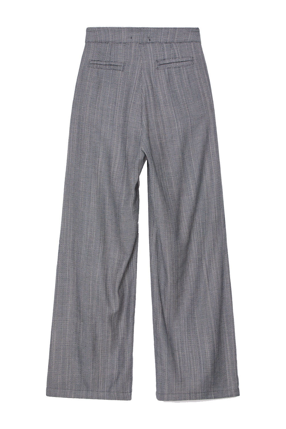 Calça flamê pantalona cinza