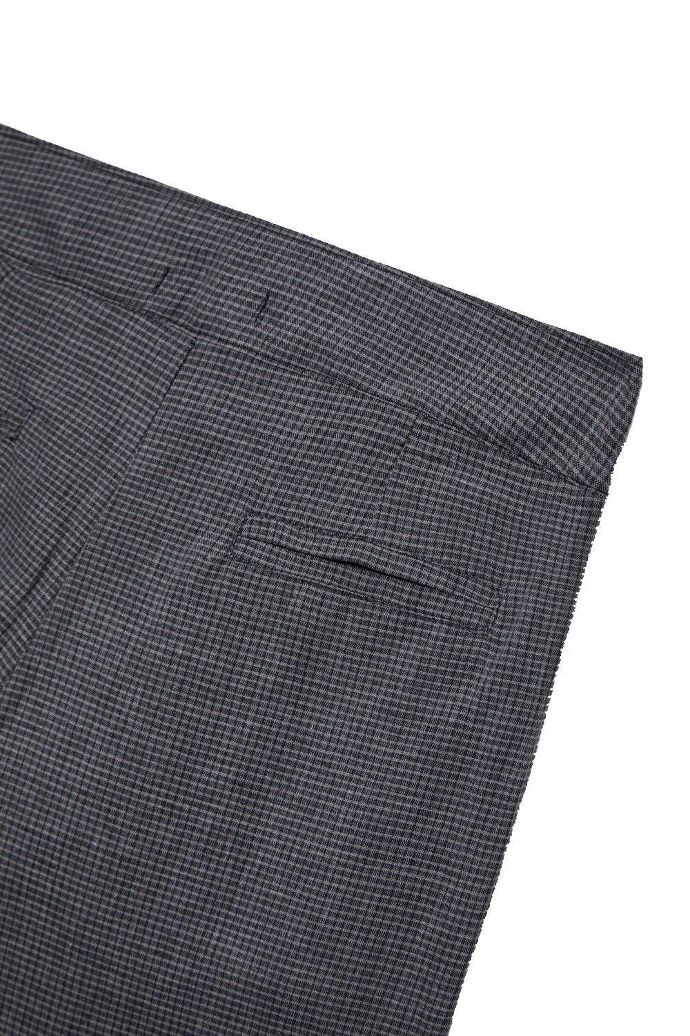 Calça pantalona de sarja