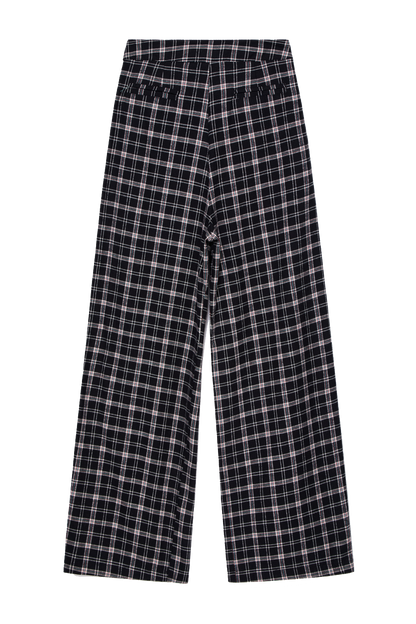 Calça Pantalona Feminina Xadrez